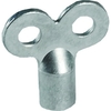 Bleeder key Type: 468 Brass, Nickel-plated Square dimensions: 5mm